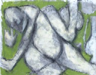 Atterraggio - nel verde dipinto di verde